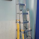 Mua bán thang nhôm rút chữ A hiệu Poongsan Hàn Quốc